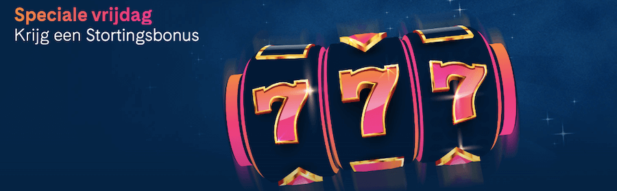 Speciale vrijdag promotie van Holland Casino Online.