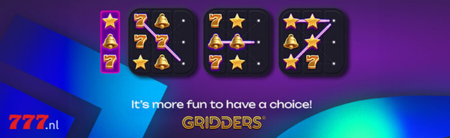 Casino777 introduceert nieuw spelgenre: Gridders! 