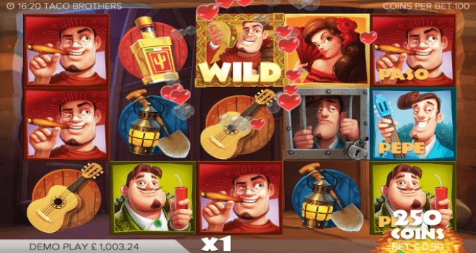 Free spins bonus van Taco Brothers Taco Brothers Free Spins feature