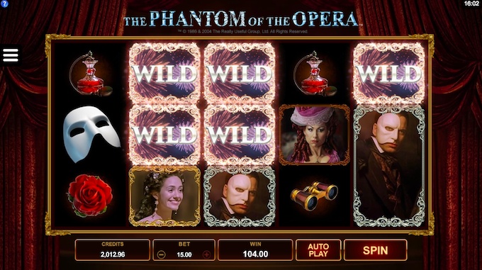 The Phantom of the Opera speelveld