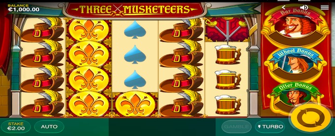 Three Musketeers Slot