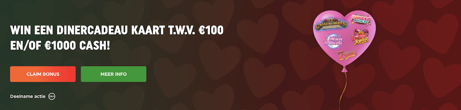 Exclusieve valentijnsactie van TOTO Casino!