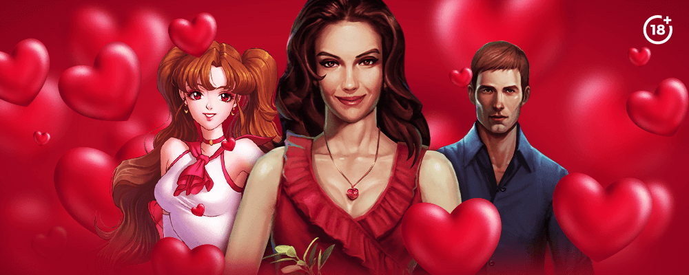 Love slots voor Valentijnsdag