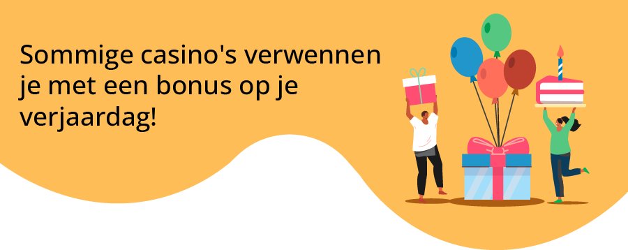 Gefeliciteerd: een VIP casino bonus voor je verjaardag! 